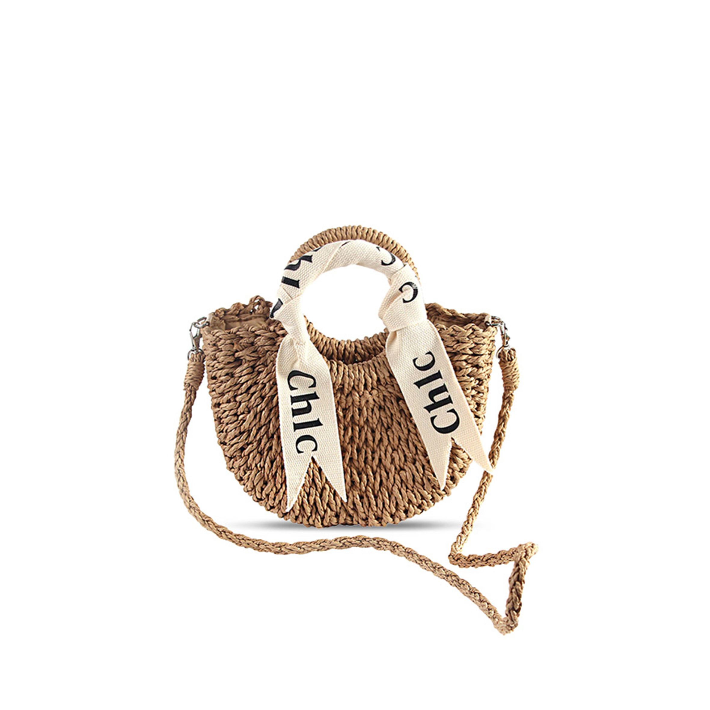 CHLOÉ SMALL WOODY BASKET BAG   (25*19cm)